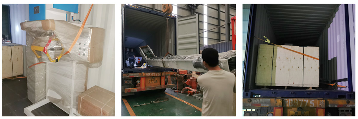 小型飼料加工機組發(fā)往阿塞拜疆