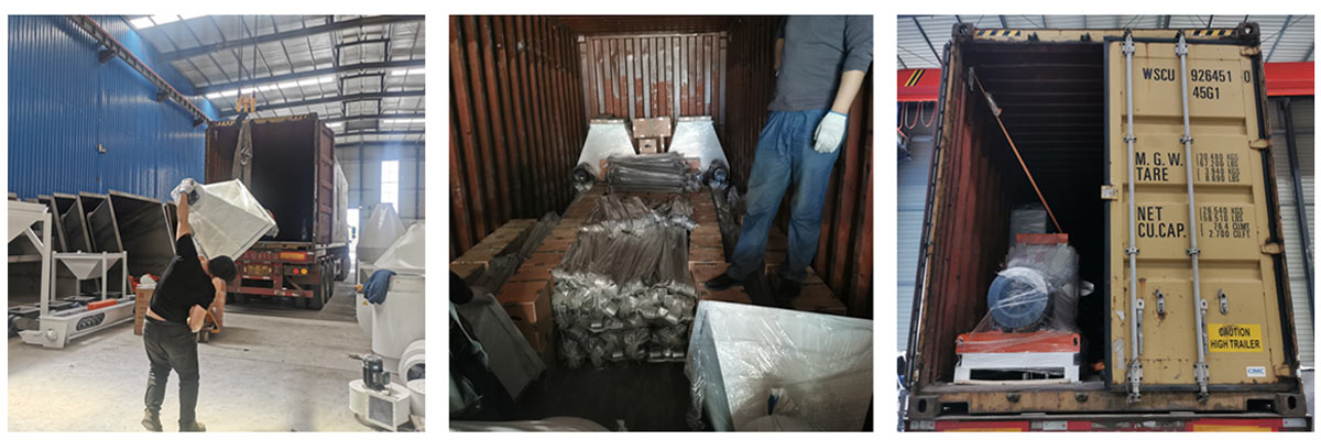 2套SZLH320顆粒機(jī)，料倉，輸送機(jī)和配件已發(fā)送到烏茲別克斯坦