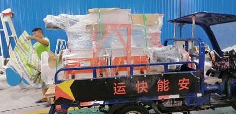 強福生產(chǎn)25環(huán)模飼料顆粒機發(fā)往貴州